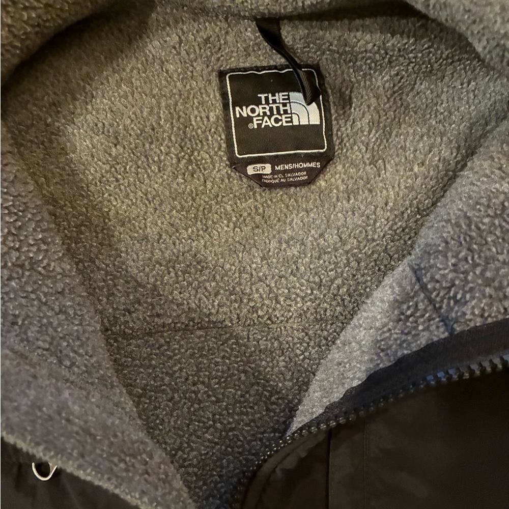 The North Face Men’s Small Polartec Fleece Jacket Black Gray Outdoor Full Zip - Picture 6 of 15